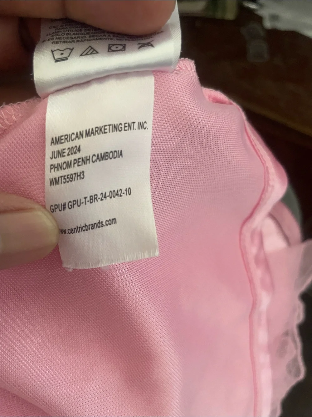 Wicked size 5T Girls Pink Butterfly Princess Costume Dress